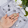 12Pcs 3 Styles 304 Stainless Steel Cuff Earrings EJEW-HS0001-36P-3
