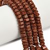 Synthetic Goldstone Beads Strands G-G317-A06-3x6mm-1