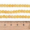 Natural Yellow Calcite Beads Strands GG-CBAA3AB-02-4mm-4