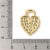 Brass Micro Pave Cubic Zirconia Glass
 Pendants KK-R162-029B-G-3