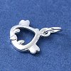 925 Sterling Silver Chinese Zodiac Outline Charms STER-P066-02S-10-2