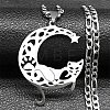 Non-Tarnish 304 Stainless Steel Necklaces NJEW-Q338-07P-1