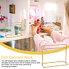 Iron Doll Clothes Hangers and Doll Clothes Storage Rack DIY-FH0004-43-6