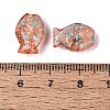 Picasso Transparent Glass Beads SEED-Q039-03D-3