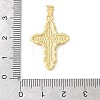 Brass & Natural White Shell Pendants SH-CBA6938-15G-01-3