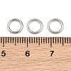 304 Stainless Steel Closed Jump Rings STAS-G393-06P-07-2
