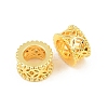 Brass European Beads KK-A292-03A-G-2