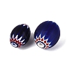Handmade Millefiori Glass Barrel Beads LS-LA-N002-19C-3