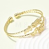 Brass Cuff Bangles BJEW-F526-07G-3