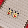 Christmas Acrylic Dangle Earrings FS-WGDBFB5-05-1
