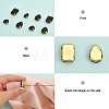 140Pcs 12 Style Mixed Shape Sew on Rhinestone FIND-CA0007-43D-4