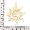 Rack Plating Alloy Big Pendants PALLOY-N179-04MG-3