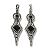 Natural Obsidian Big Pendants GG-CBA7610-01AS-01-1