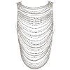 Alloy Crystal Rhinestone Multi-Layer Night Shop Sexy Body Chains WG459FD-01-4