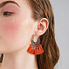 SHEGRACE Alloy Dangle Chandelier Earrings JE878B-6