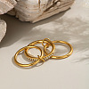 304 Stainless Steel Finger Rings for Women GN6339-4