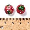 Christmas Theme Handmade Lampwork Beads LAMP-I028-08E-3