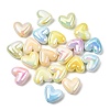 UV Plating Opaque Acrylic Beads OACR-Z040-01B-1
