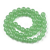 Imitation Jade Glass Beads Strands LS-GLAA-T032-J8mm-02-2