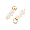 Natural Cultured Freshwater Pearl Pendants PALLOY-JF05479-2