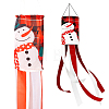 Christmas Theme Polyester Windsock Streamer Fish Flag AJEW-WH20008-10B-1