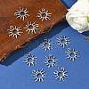 Tibetan Style Alloy Sun Pendants TIBEP-M020-09AS-5