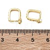 Brass Pave Clear Cubic Zirconia Ice Pick Pinch Bails CU-CBAD360-16G-3