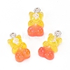 Resin Pendants RESI-TAC0002-17K-2