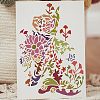 Large Plastic Reusable Drawing Painting Stencils Templates DIY-WH0202-429-7