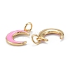 Real 18K Gold Plated Brass Enamel Pendants KK-A155-14G-4