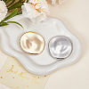 2Pcs 2 Colors Alloy Brooches JEWB-CP0001-58-4