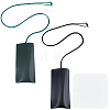 2Pcs 2 Colors PU Leather Glasses Storage Bags ABAG-CN0001-84-1