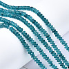 Natural Aquamarine Beads Strands G-S366-118-4