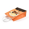 Halloween Theme Kraft Paper Gift Bags CARB-A006-01H-4