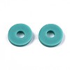 Handmade Polymer Clay Beads X-CLAY-Q251-8.0mm-107-3