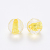 Transparent Acrylic Beads TACR-S154-11A-81-1