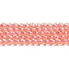 Transparent Glass Beads Strands LS-GLAA-H021-04-27-2