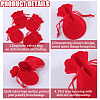 20Pcs Gourd Velvet Drawstring Bags TP-BBC0001-07A-01-6