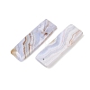 Natural Blue Lace Agate Pendants G-K381-19B-2
