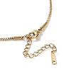 Mother's Day Brass Micro Pave Clear Cubic Zirconia Pendant Necklaces LS-NJEW-G126-01B-3