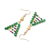 Glass Beads Earrings EJEW-TA00461-4