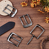 4Pcs Alloy Single Prong Roller Buckles FIND-CL0002-11-4