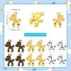 30Pcs 3 Colors Animal Charms Alloy Pendants FIND-FS0005-35-3