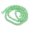 Transparent Electroplate Glass Beads Strands LS-EGLA-A039-T2mm-A24-2