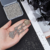 6000Pcs Brass Crimp Beads KK-PA0001-14S-3