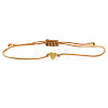 Valentine's Adjustable Braided Polyester Cord Bracelets GM2838-3-1