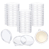 Transparent Acrylic Big Pendants FIND-FG0005-49B-1