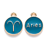 Alloy Enamel Pendants LS-ENAM-S124-01B-05A-1