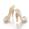 Alloy Enamel Stilettos Pendants ENAM-S115-042D-2