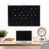 1Pc Nylon Tactical Hook and loop Fastener Patch Hanging Display Board with Eyelets AJEW-OC0005-81A-5